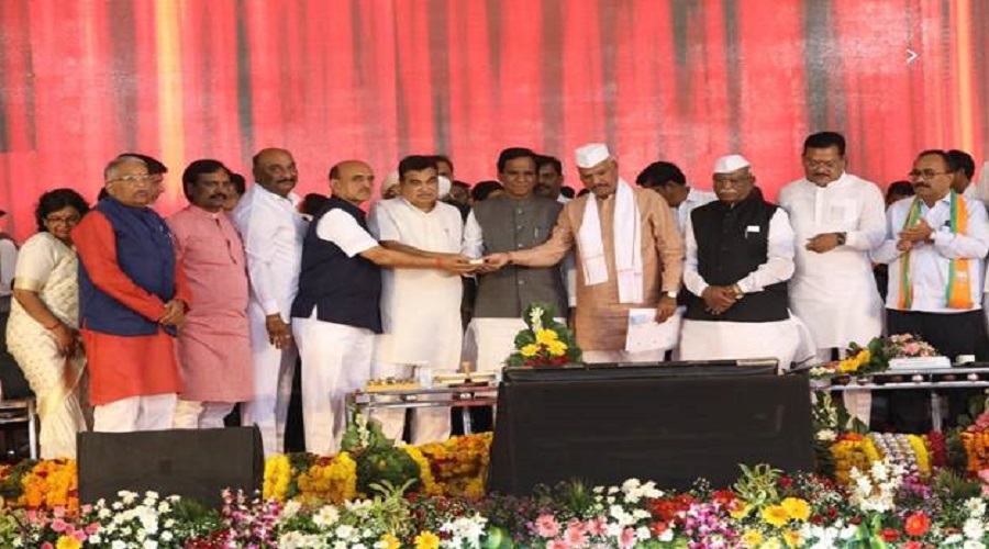 Nitin Gadkari inaugurates new highways at Aurangabad; announces Aurangabad Poona Expresswa