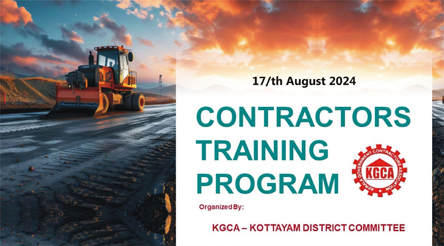 Contractors Training Program Kottayam KGCA